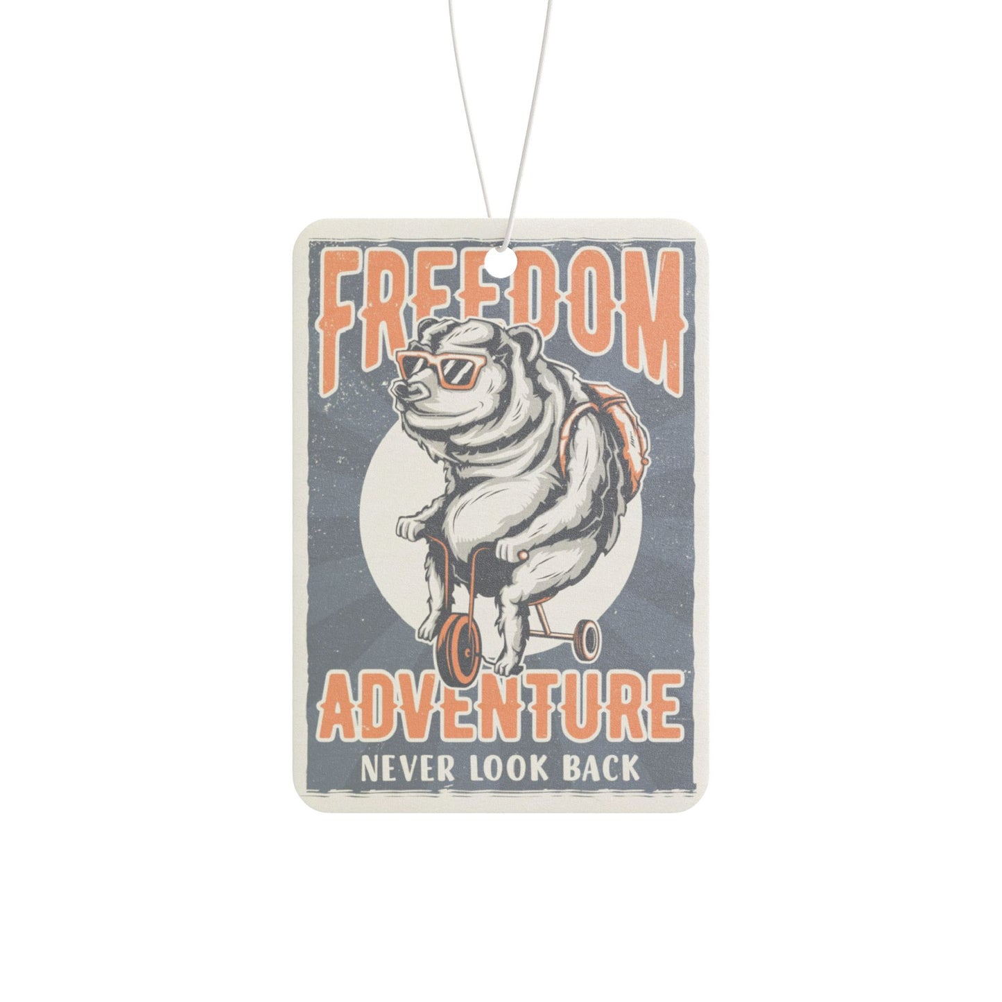 Car Air Freshener - Freedom Adventure Never Look Back