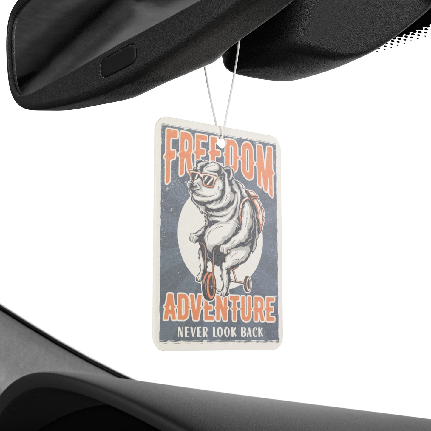 Car Air Freshener - Freedom Adventure Never Look Back