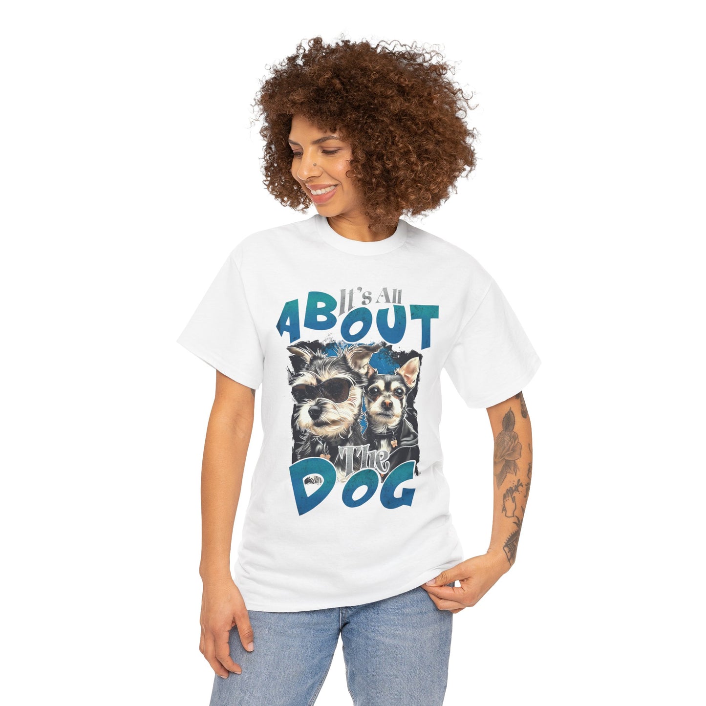 Dog Lover Unisex Tee - It's All About Dogs