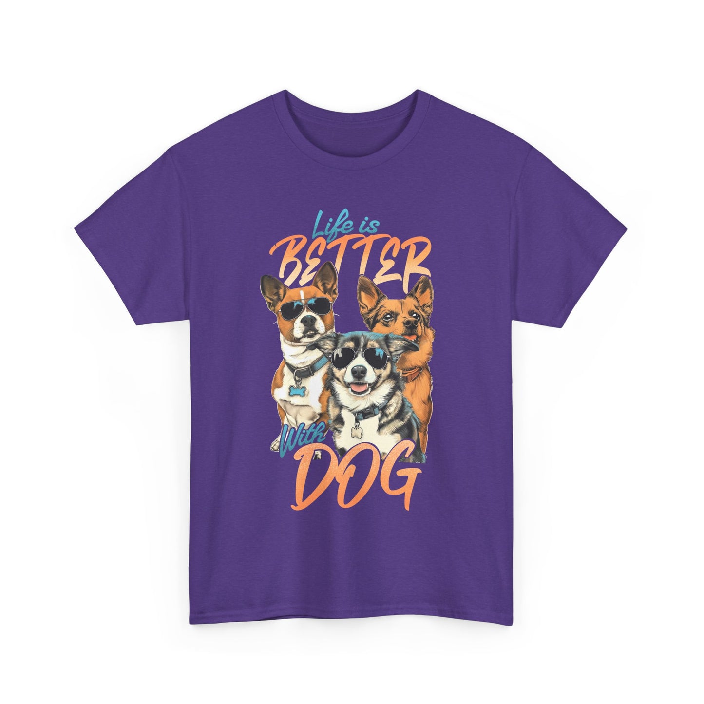 Dog Lover Tee - Life Is Better With Dog
