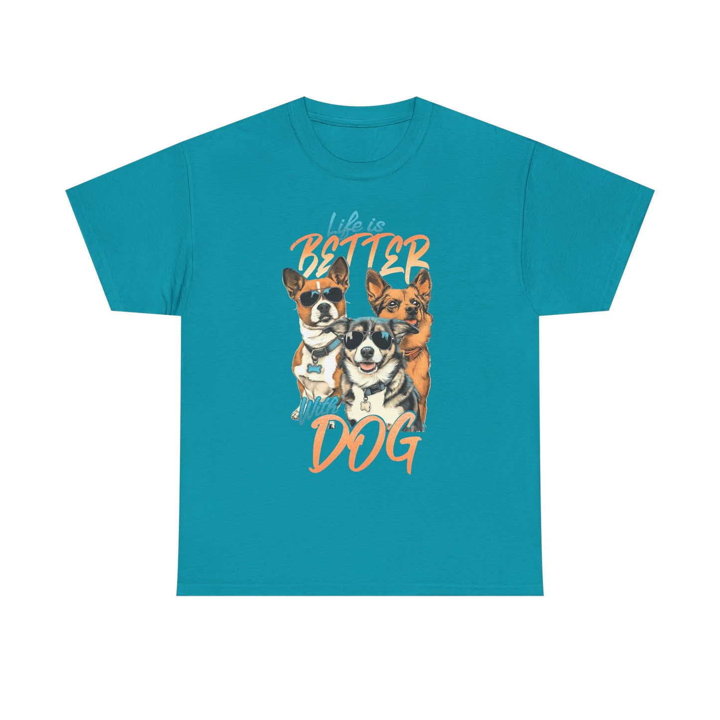 Dog Lover Tee - Life Is Better With Dog