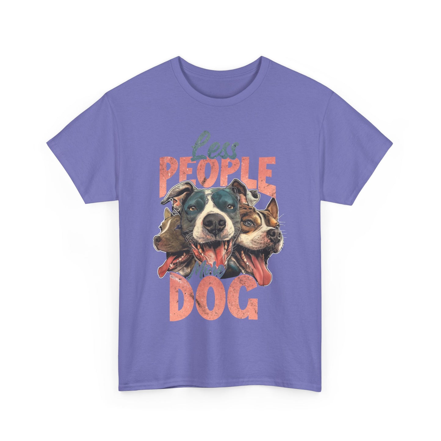 Unisex Tee - Less people More Dogs