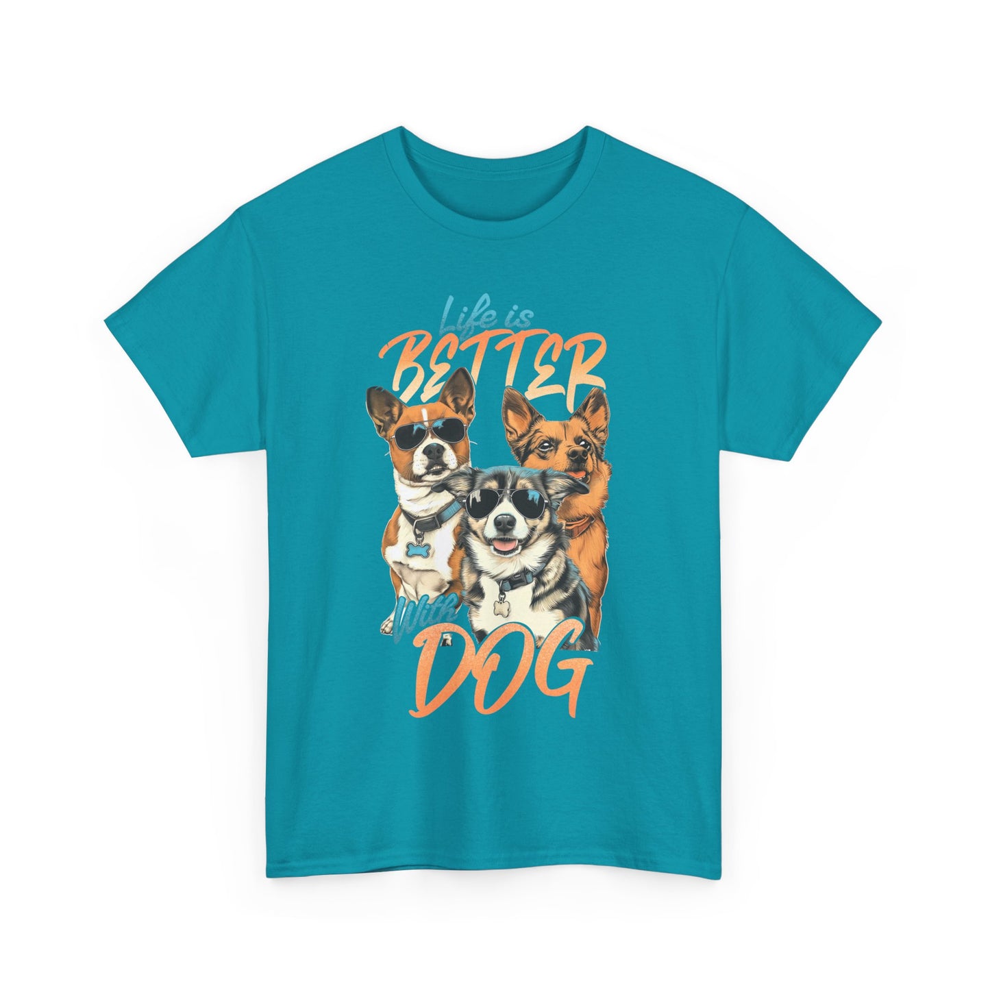 Dog Lover Tee - Life Is Better With Dog