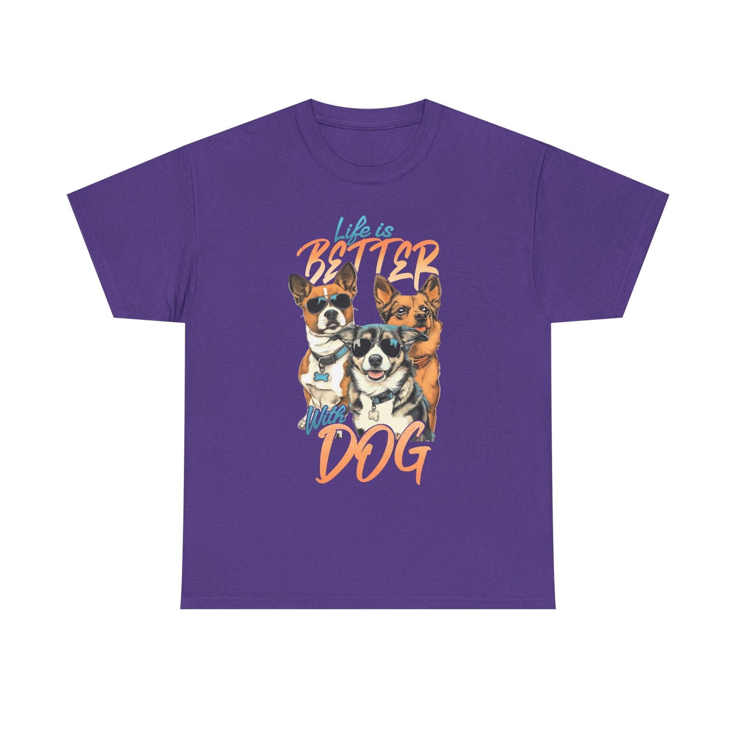 Dog Lover Tee - Life Is Better With Dog