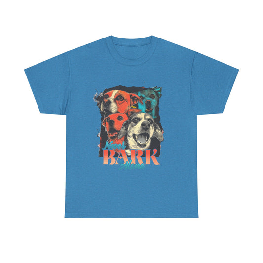 Dog Lover Tee - Never Bark Alone Unisex Heavy Cotton Tee