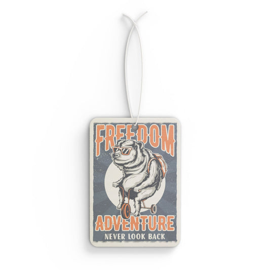 Car Air Freshener - Freedom Adventure Never Look Back