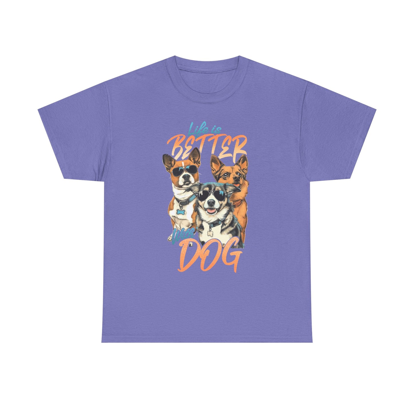 Dog Lover Tee - Life Is Better With Dog