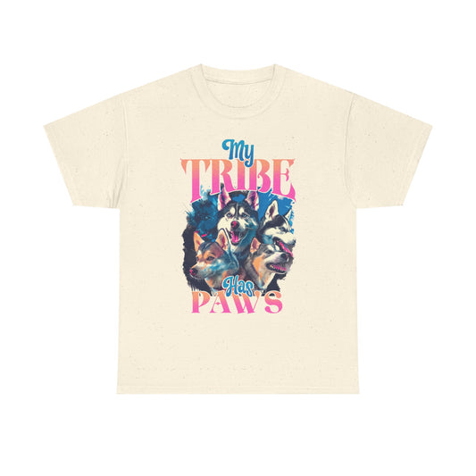 Paws Unisex Tee - My Tribe Has Paws